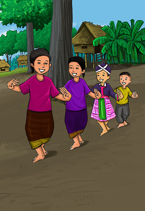 Image illustraton for the book:Let’s Dance Together