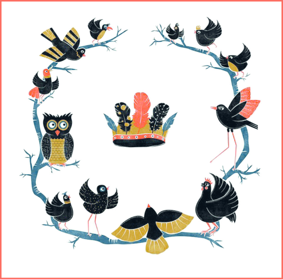 Image illustraton for the book:King of Birds
