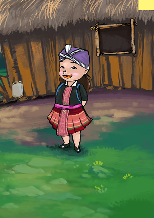 Image illustraton for the book:The Way to School