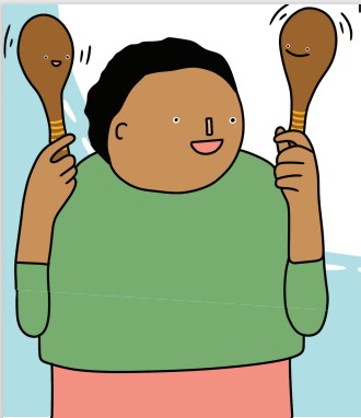 Image illustraton for the book:Tikky! Boom! Tish!