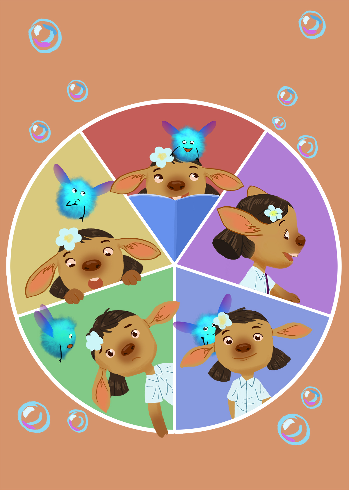 Image illustraton for the book:Momo's Timetable