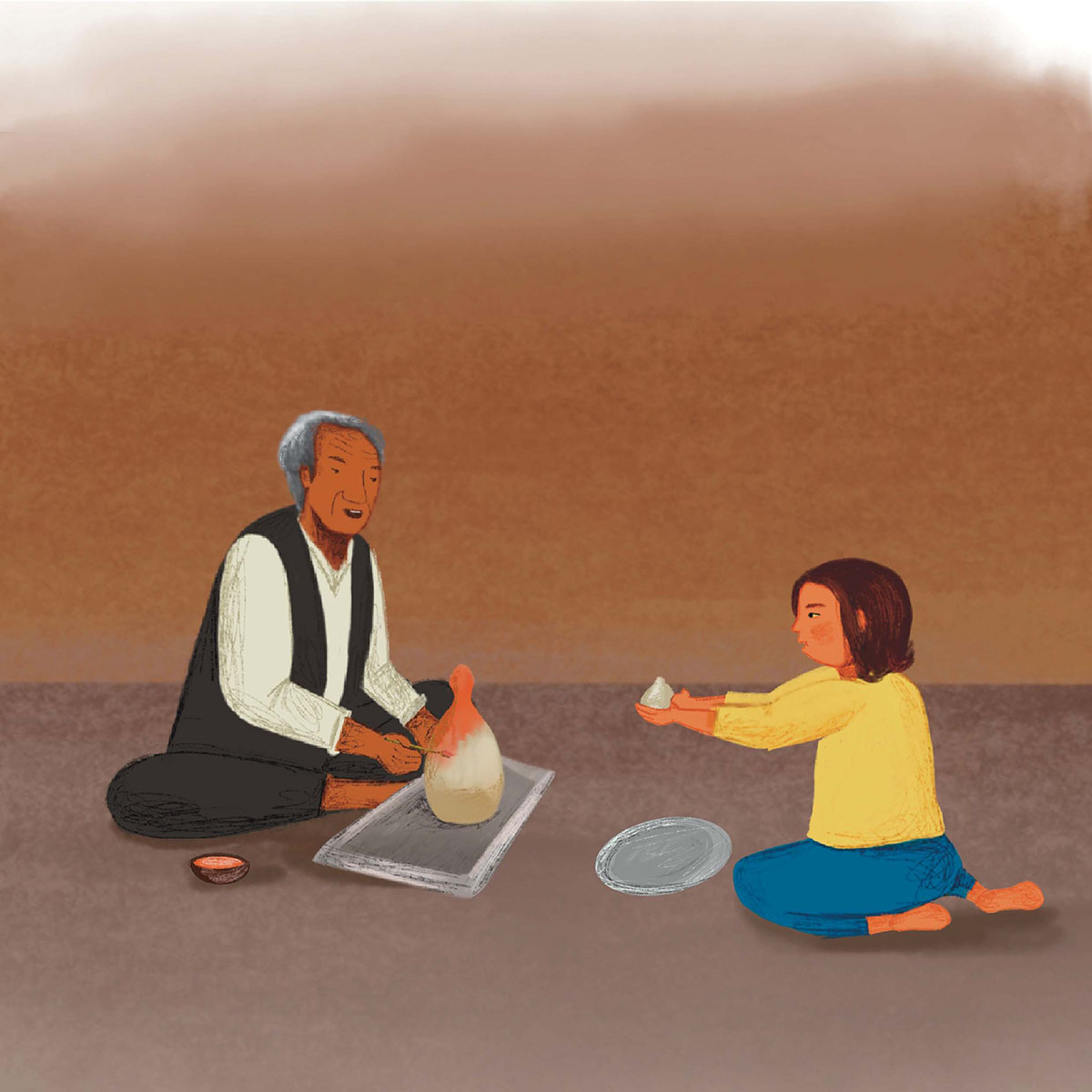 Image illustraton for the book:Making Tormo for the Festival