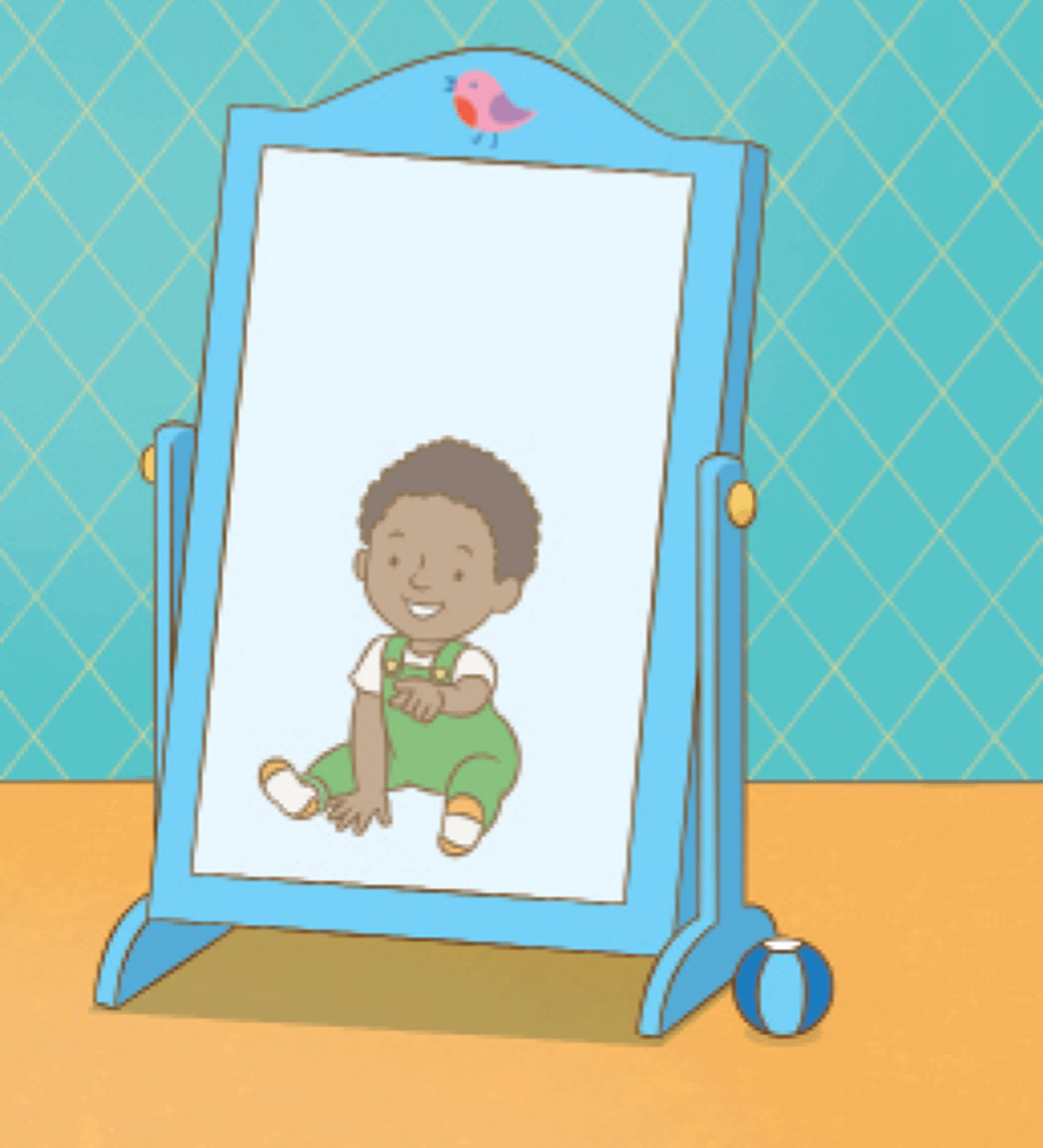 Image illustraton for the book:Who's That Baby?