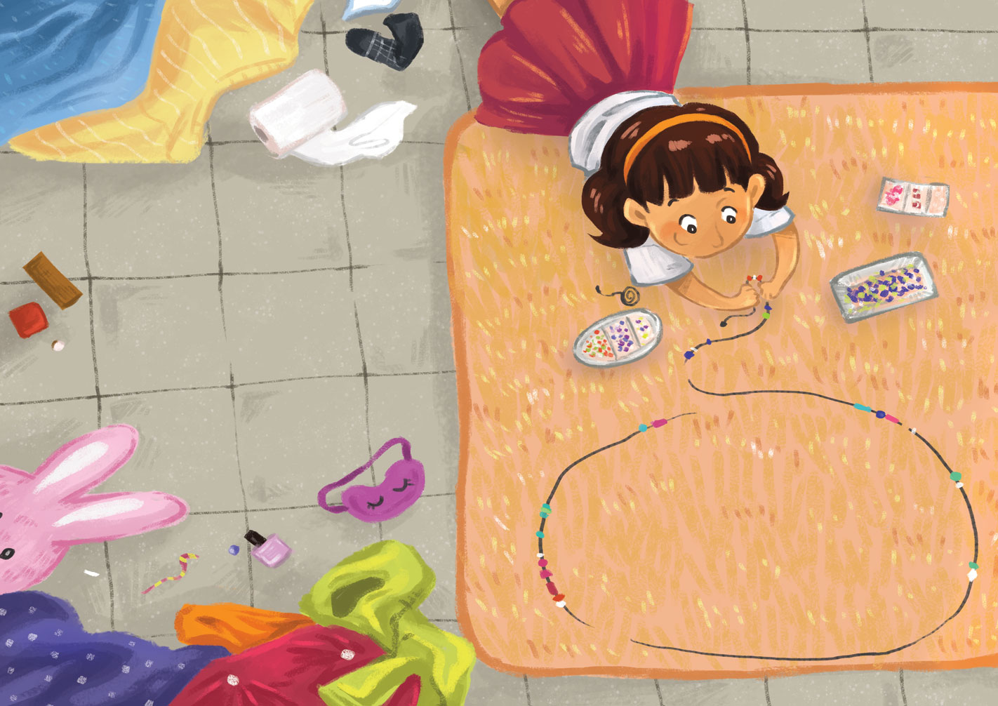 Image illustraton for the book:A Bracelet for Mother