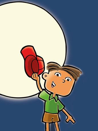 Image illustraton for the book:The Moon and the Cap