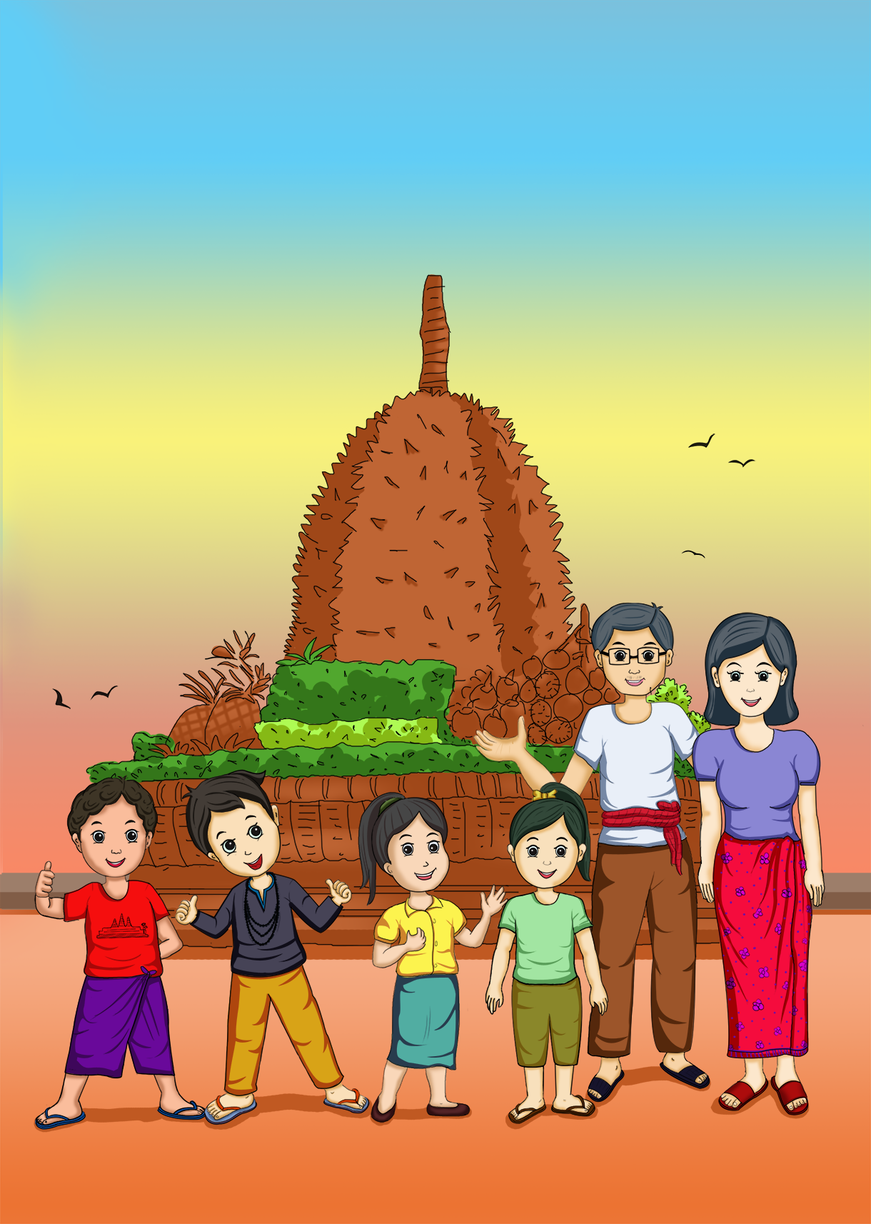 Image illustraton for the book:Nephews and Nieces