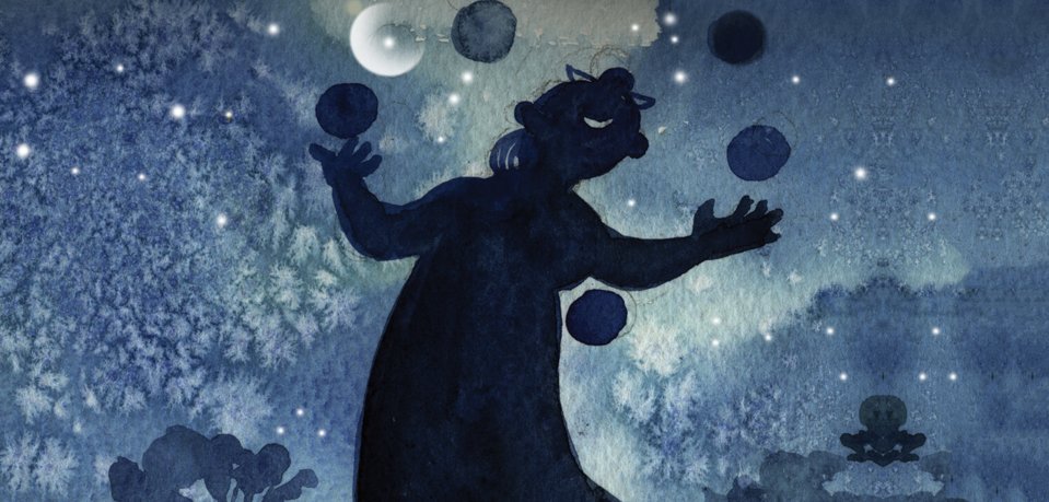 Image illustraton for the book:My Juggling Granny