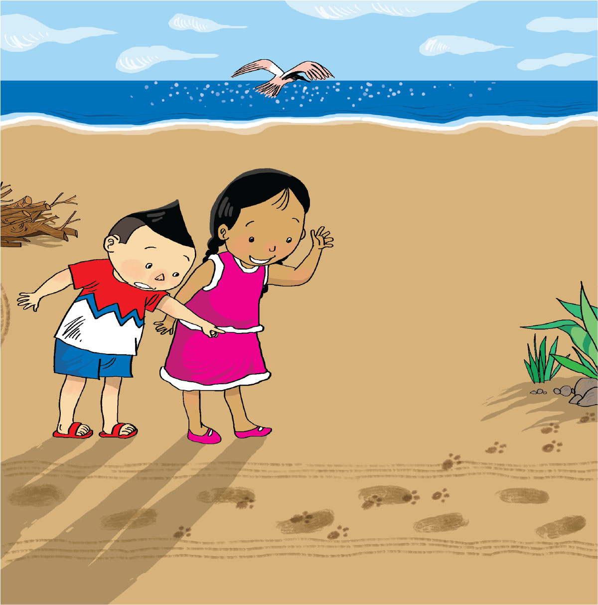Image illustraton for the book:Strange Footprints