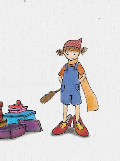 Image illustraton for the book:Shoe Day