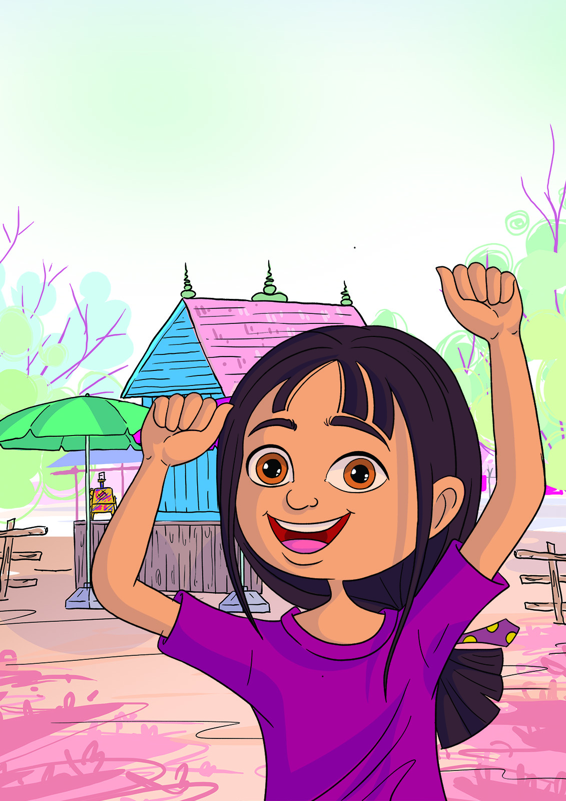 Image illustraton for the book:A Treat for Everyone