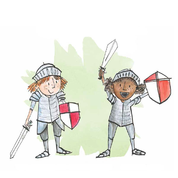 Image illustraton for the book:Knight Times