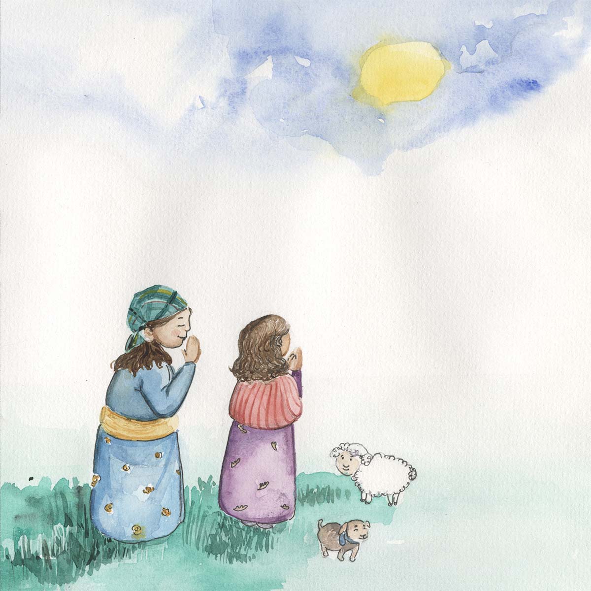 Image illustraton for the book:Sun Mother