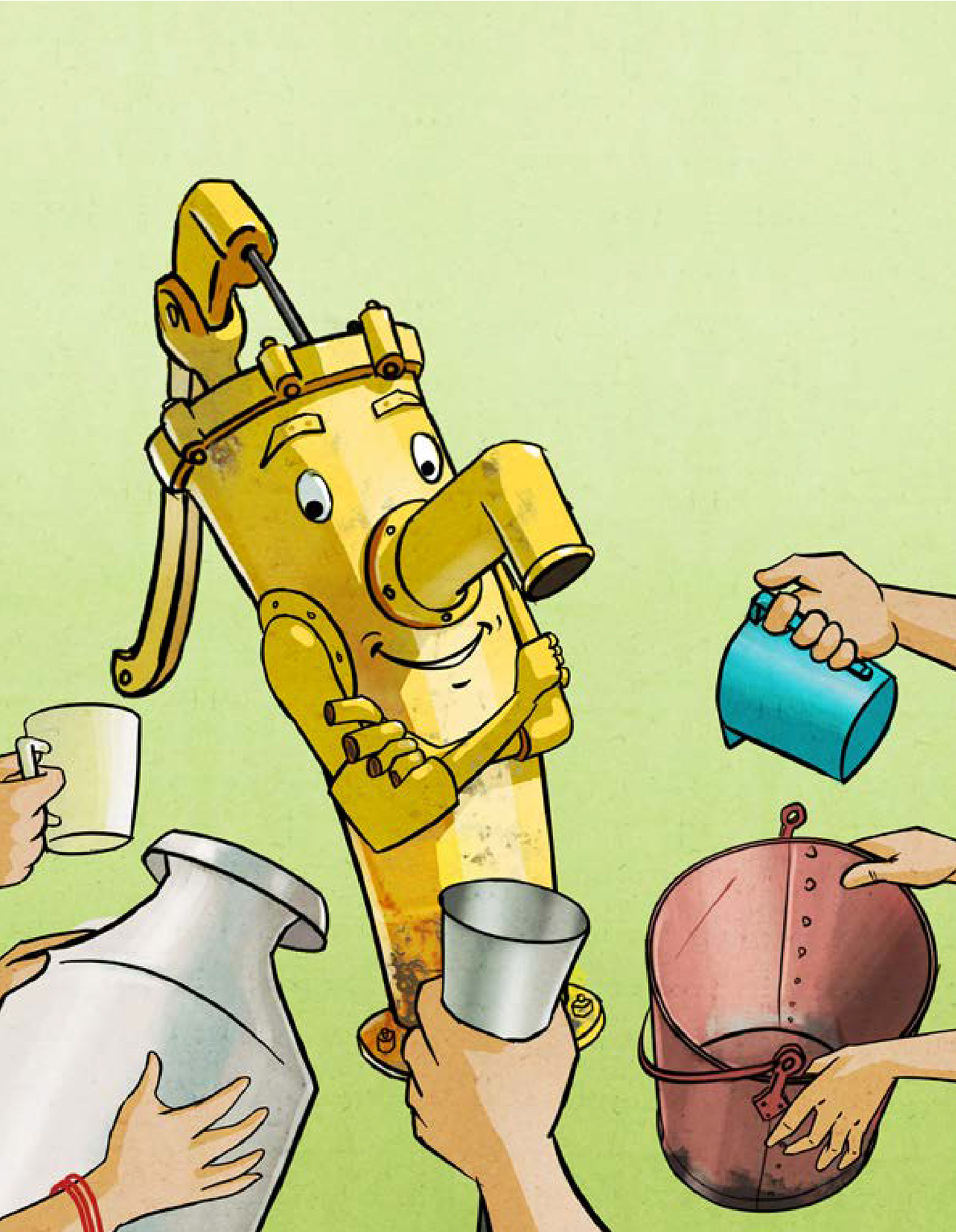 Image illustraton for the book:Mr. Spout
