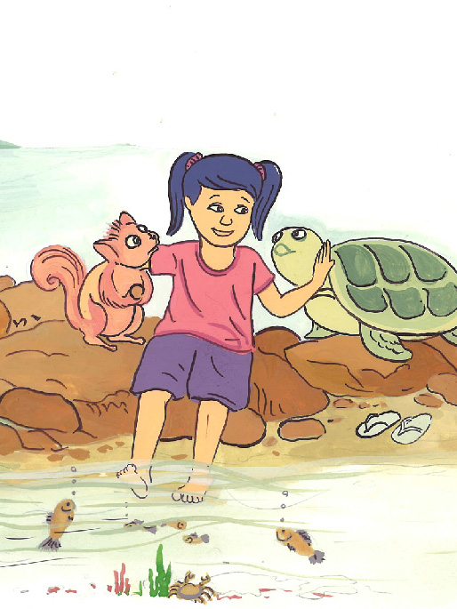 Image illustraton for the book:The Nature Princess