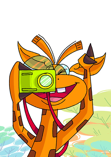 Image illustraton for the book:Tulu Takes Pictures