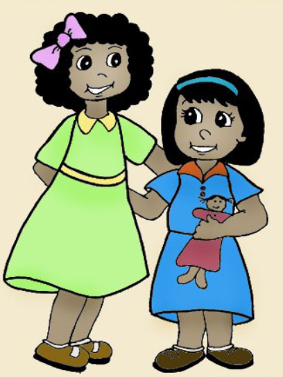 Image illustraton for the book:Rima and Ani