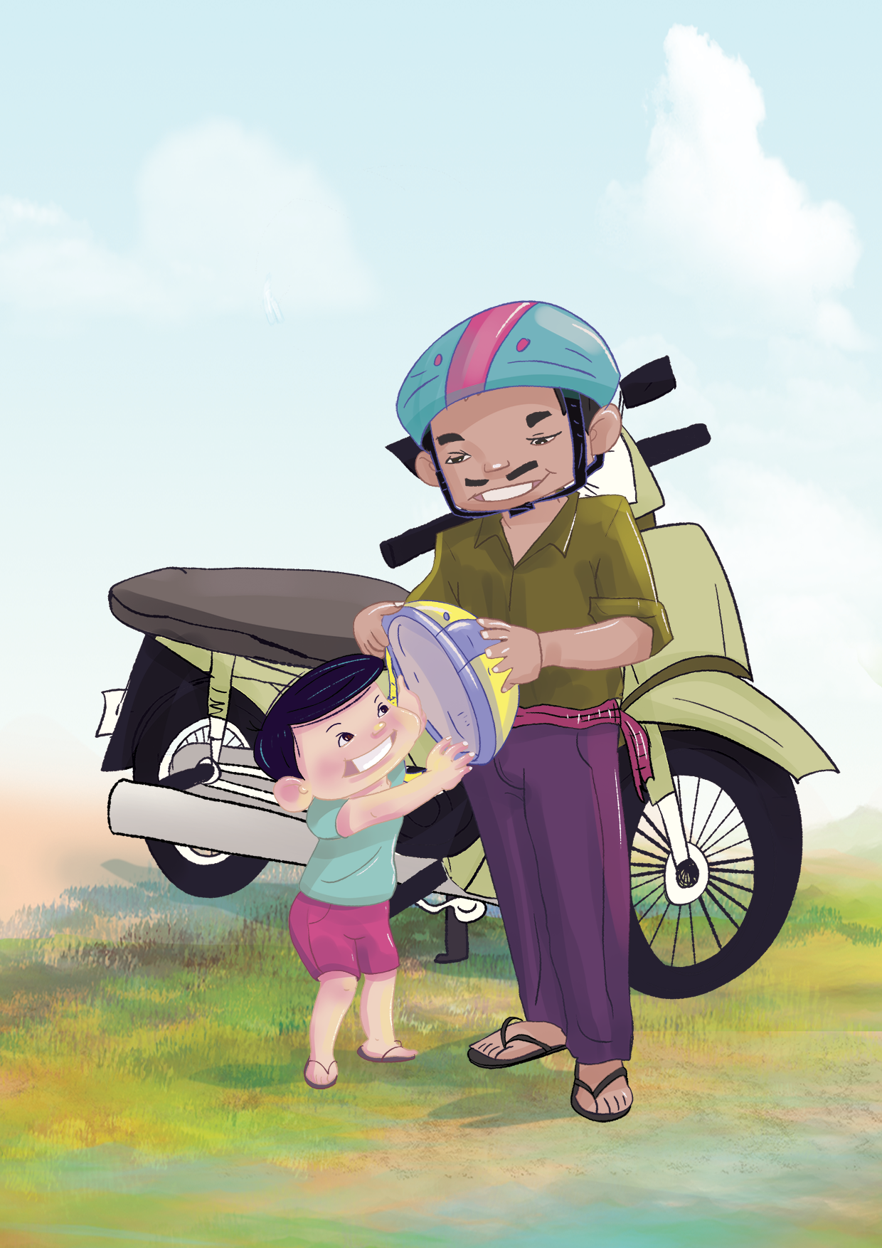 Image illustraton for the book:What Dad Says
