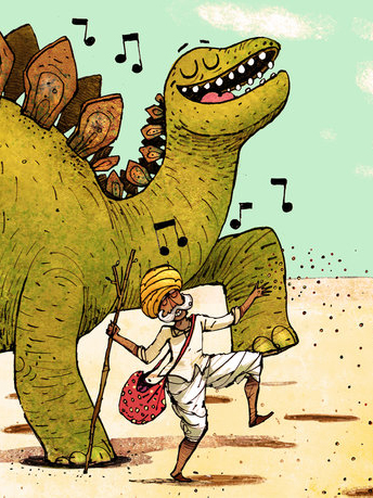 Image illustraton for the book:Sing in the Rain