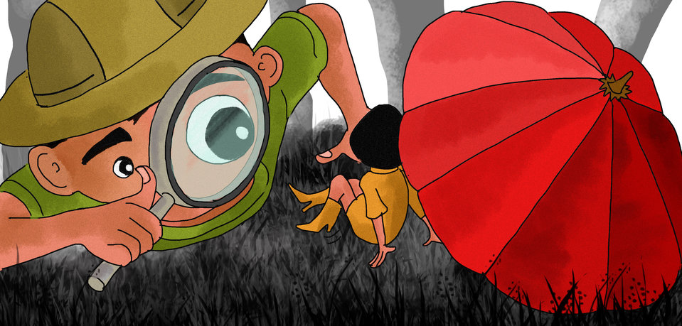 Image illustraton for the book:Kaushik, the Kind Detective