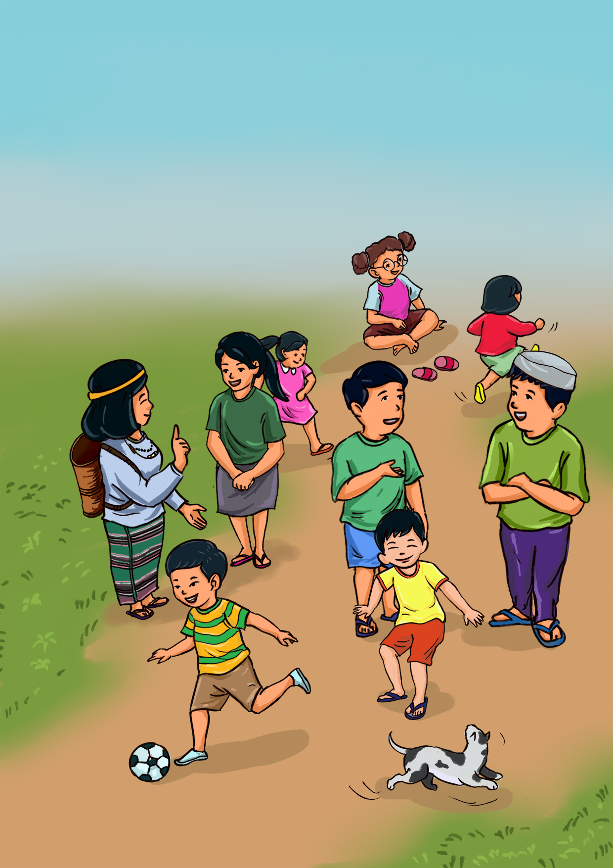 Image illustraton for the book:My Relatives