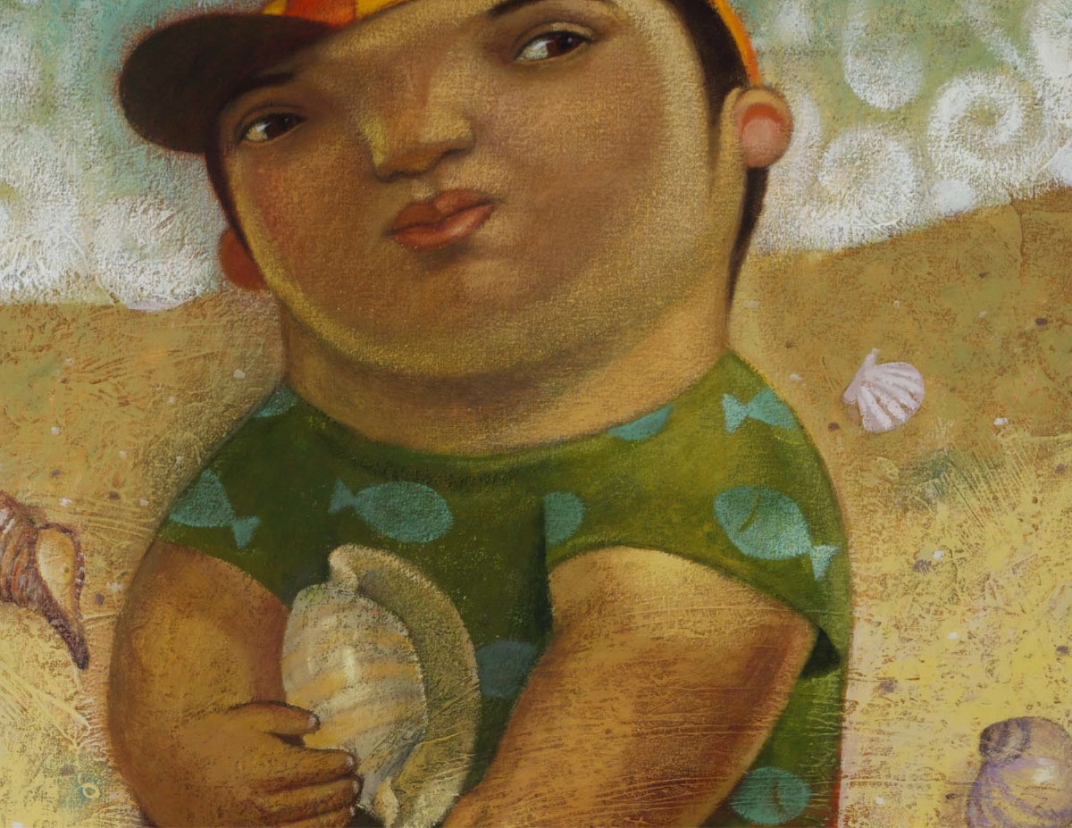 Image illustraton for the book:Message in the Sand