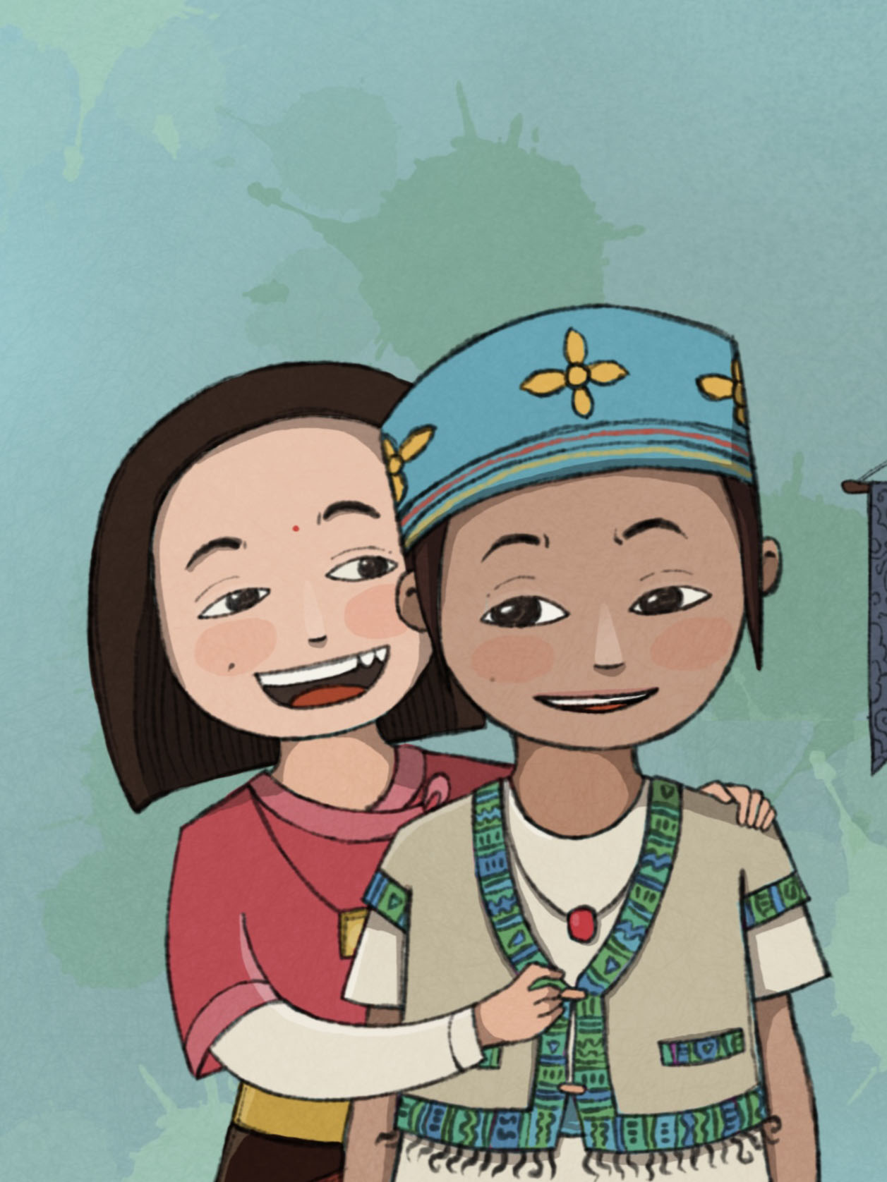 Image illustraton for the book:A Gift for Jyomo