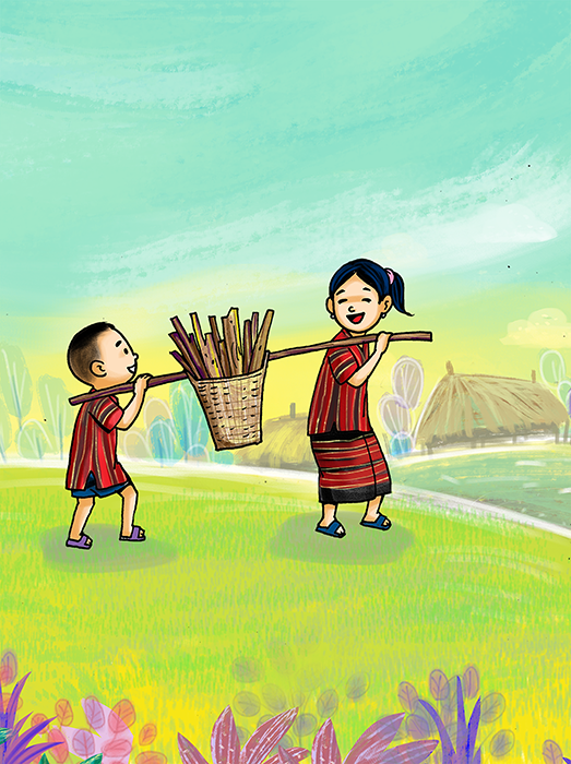 Image illustraton for the book:Help Each Other