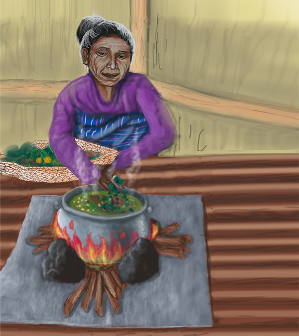 Image illustraton for the book:Grandma's Soup