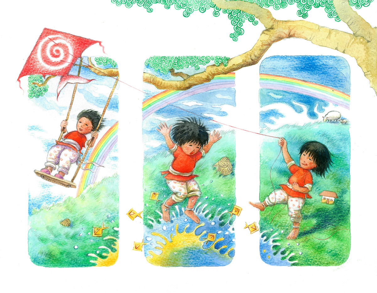 Image illustraton for the book:The Seven-Day Holiday