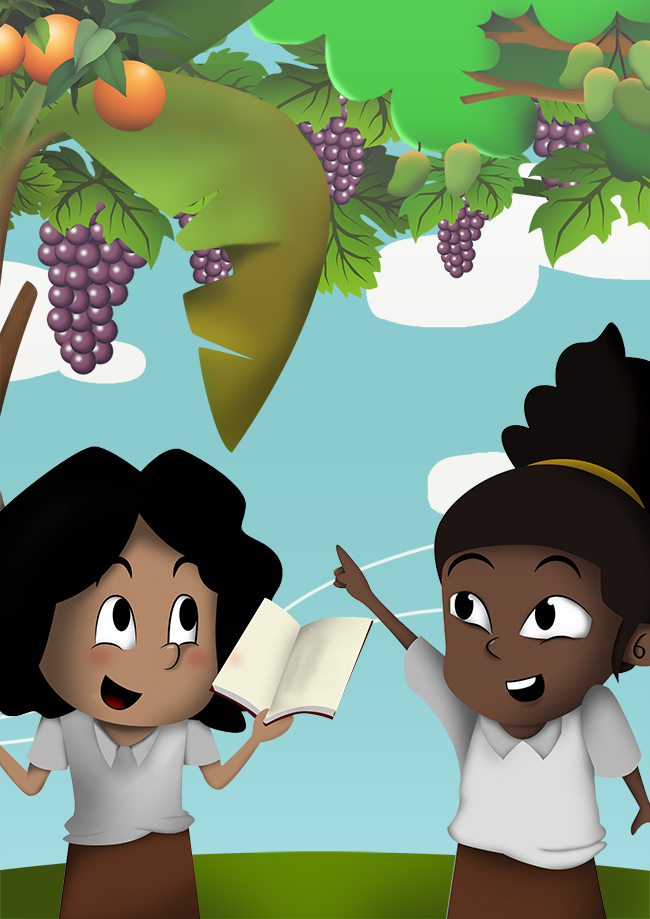 Image illustraton for the book:Where are the Fruits?