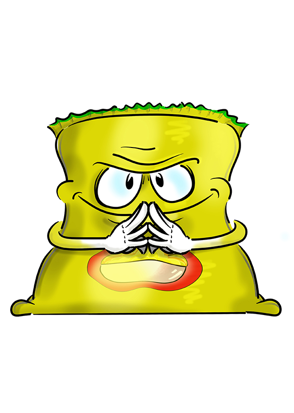 Image illustraton for the book:Naughty Noodle
