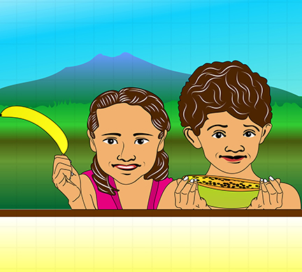 Image illustraton for the book:Half for You, Half for Me