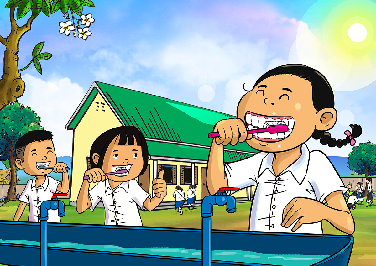 Image illustraton for the book:Why Do We Brush Our Teeth?