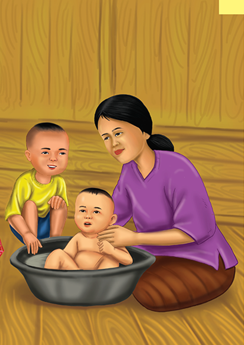 Image illustraton for the book:Cleaning the Body