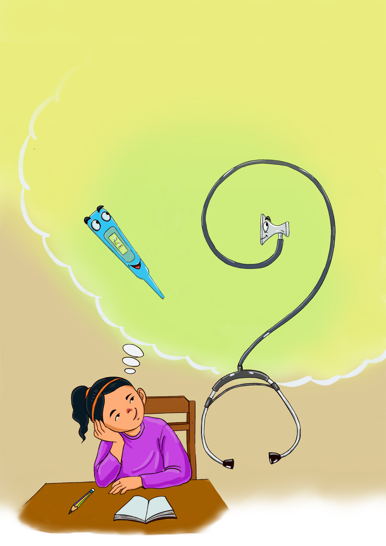 Image illustraton for the book:Who is Sick?