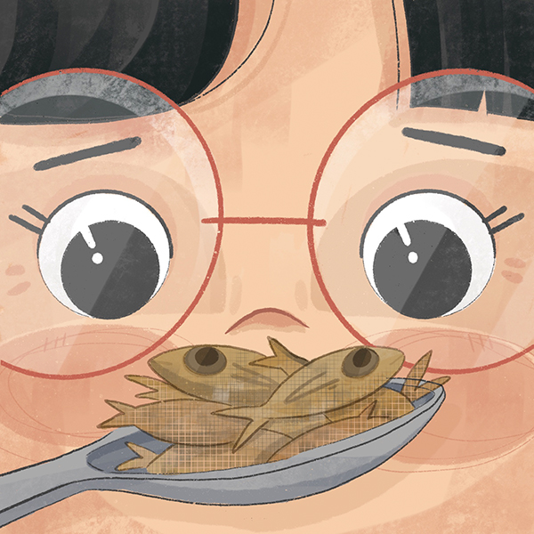 Image illustraton for the book:They Are Not Baby Fish