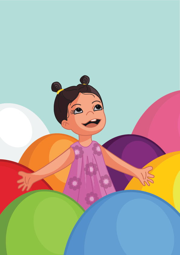 Image illustraton for the book:I Like Colors