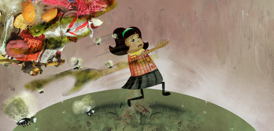 Image illustraton for the book:A Cloud of Trash