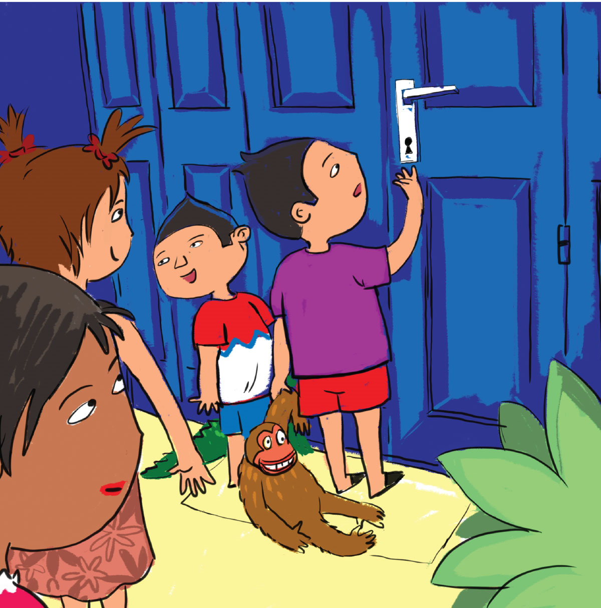 Image illustraton for the book:A Very Special Plush