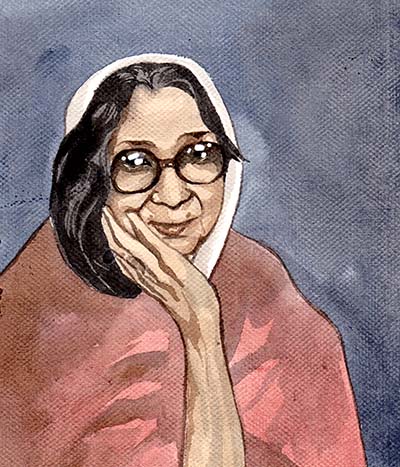 Image illustraton for the book:The Poet: Sufia Kamal