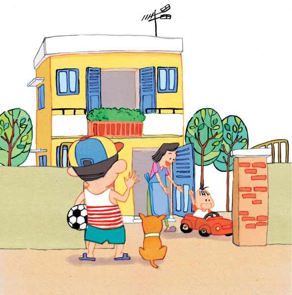 Image illustraton for the book:Tip ran away from home