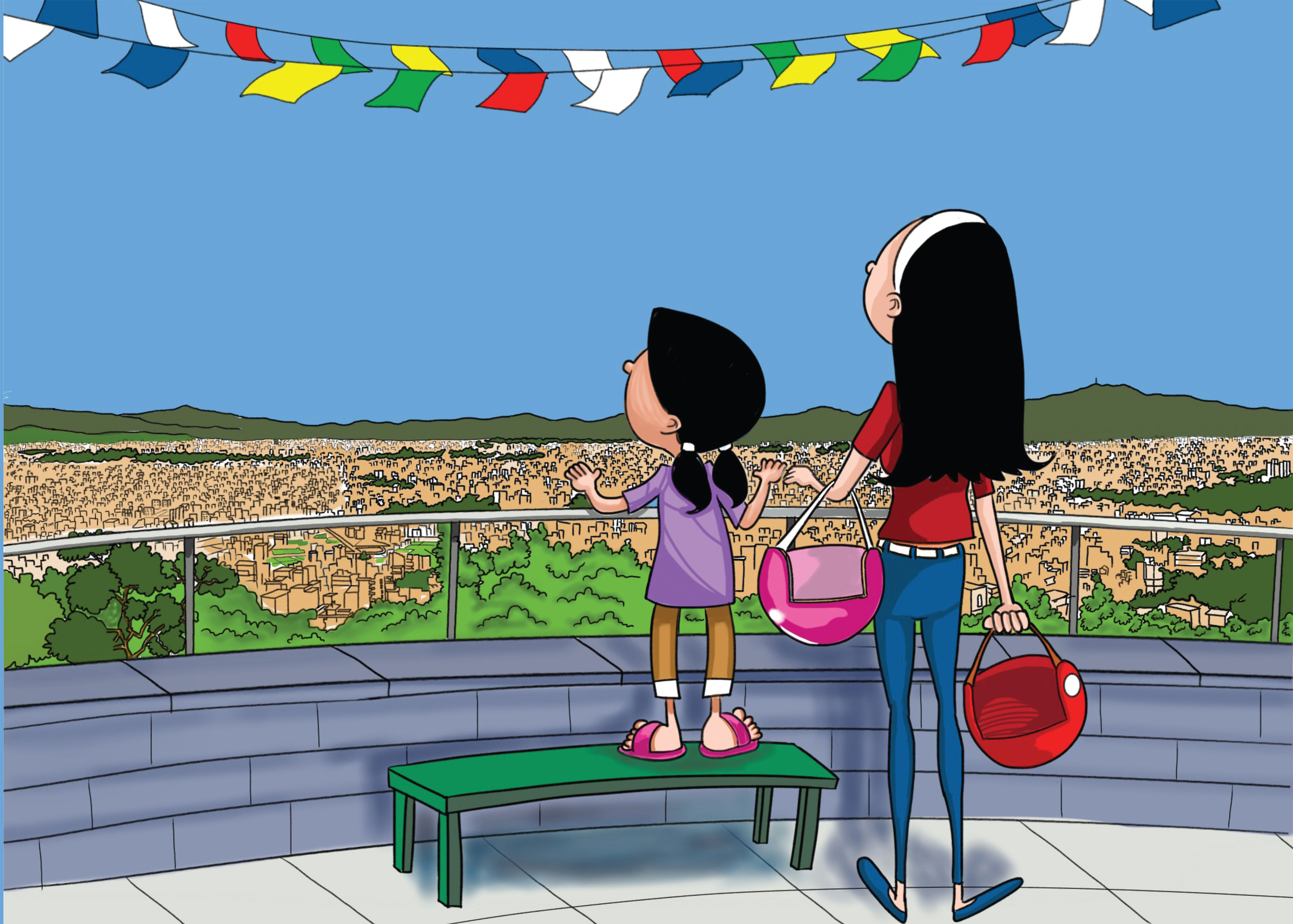 Image illustraton for the book:Didi's Scooty