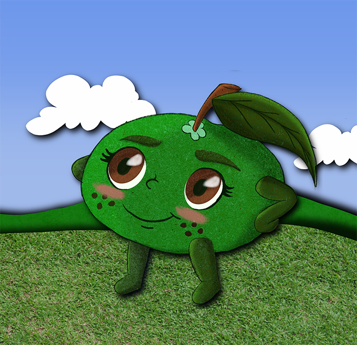 Image illustraton for the book:Sour Fruits, Sweet Friends