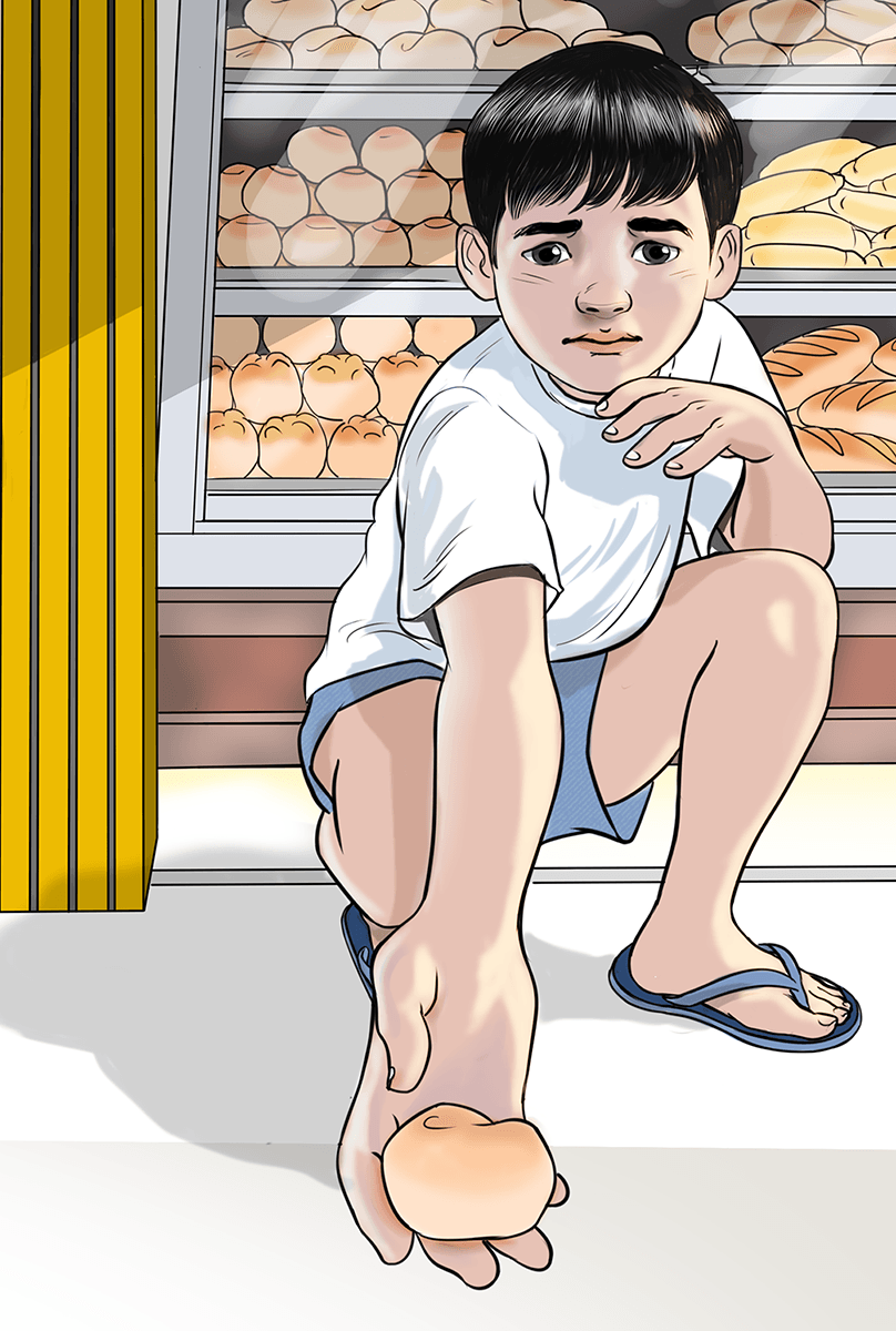 Image illustraton for the book:Iko's First Friend