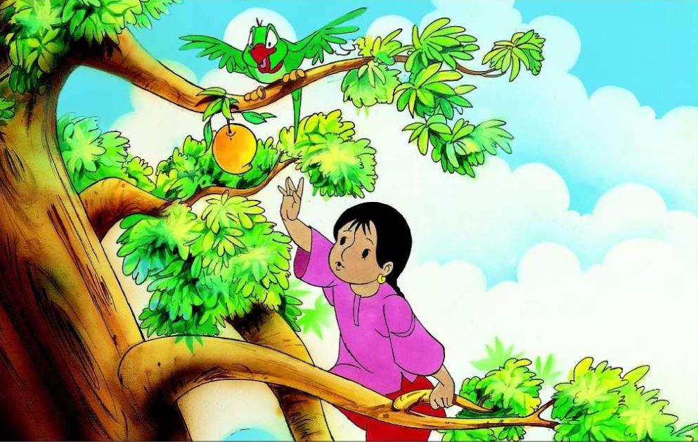 Image illustraton for the book:Dividing the Mango