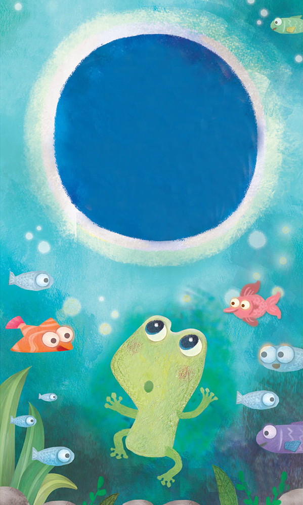 Image illustraton for the book:Over the Blue Circle