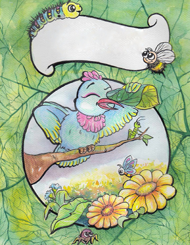 Image illustraton for the book:The Flower Hunt