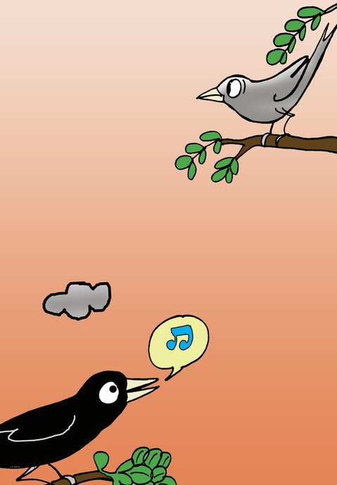 Image illustraton for the book:The Generous Crow
