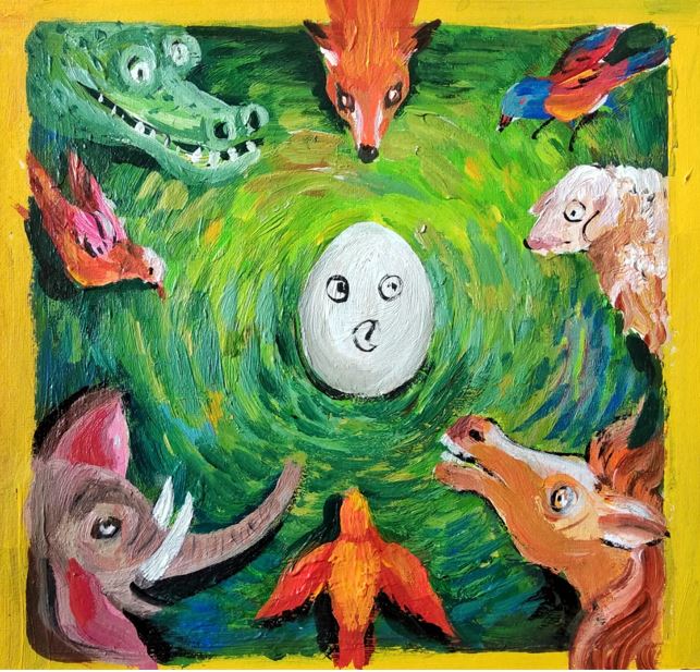 Image illustraton for the book:Whose Egg Am I?