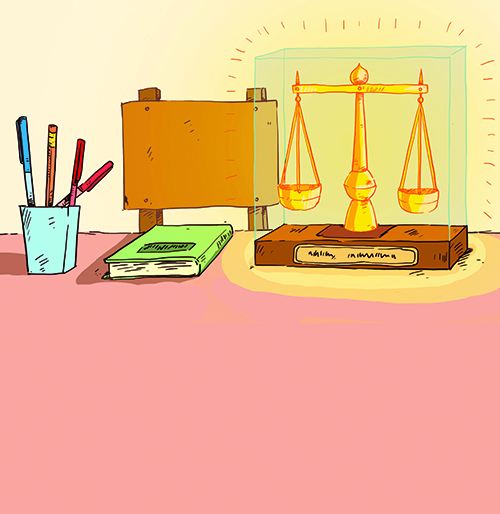 Image illustraton for the book:The Golden Scale
